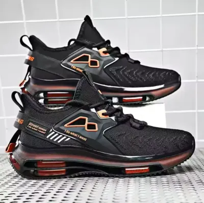 Black/Orange